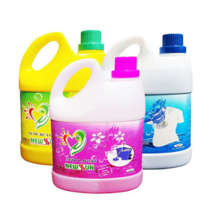 Combo tẩy rửa NewSun: Rửa chén 4L + Nước giặt 4L + Lau sàn 4L