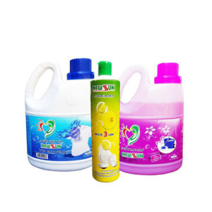 Combo NewSun: Rửa chén 800ml + Nước giặt 1,5L + Lau sàn 1,5L